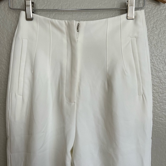 NWOT Build Your Dreams Ivory Straight Leg Trouser Pants - Picture 4 of 7
